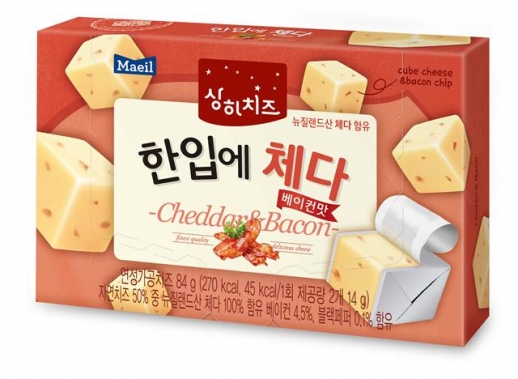 [맛있는 신상품] 뉴질랜드산 치즈 풍미 ‘한입에 체다 베이컨맛’ 