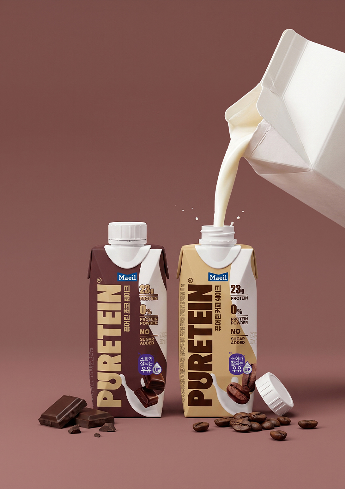 우유 3배 농축 순수 단백질 ‘퓨어틴(PURETEIN)’ 음료 출시